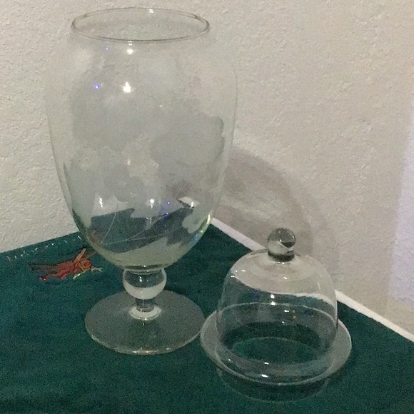 Bohemian Crystal Vase - Picture 3 of 8